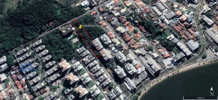 Terreno à venda, 4257 m² por R$ 10.000.000,00 - Coqueiros - Florianópolis/SC