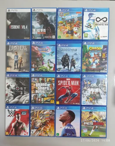 Jogos Ps4/ Ps5 ( preços na descrição )