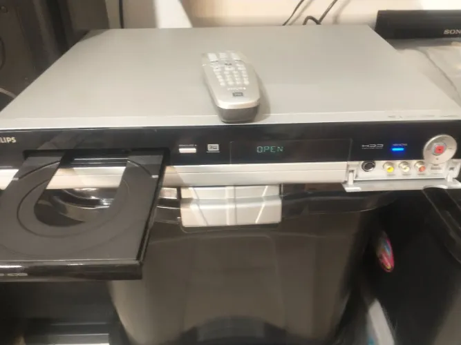 Dvdr 3440 -h - com HDD Philips importado com controle remoto funcionando perfeitamente