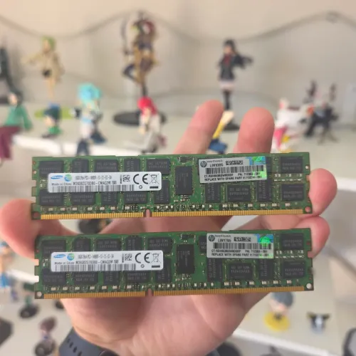 Memória Ram Ddr3 32gb (2x 16gb) ECC de servidor, ideal para Xeon Intel- Pc Gamer Placa Mãe