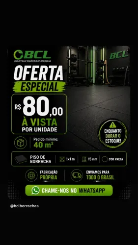 Piso emborrachado