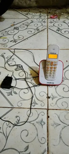 Telefone sem fio Intelbras perfeito.