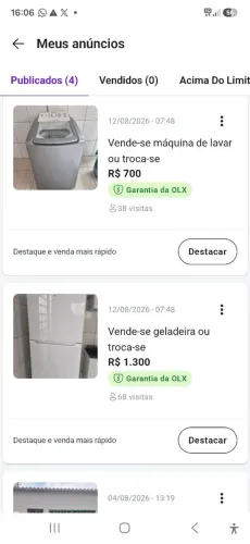 Vende-se máquina de lavar