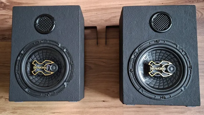 Par de Caixas de som Bravox Goldline