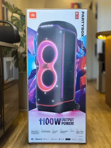 PARTY BOX ULTIMATE 1100W NOVO/ LOJA FÍSICA