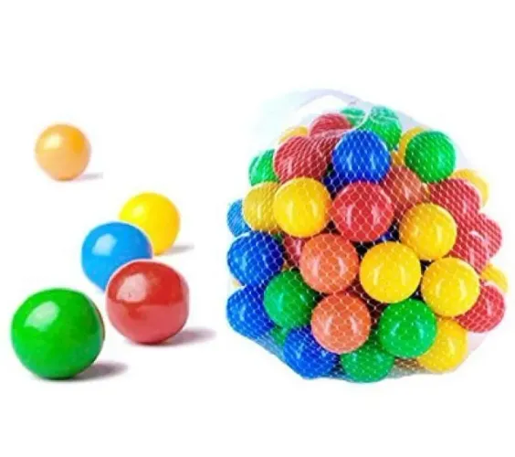 Pack com 50 bolinhas coloridas para piscina de bolinhas