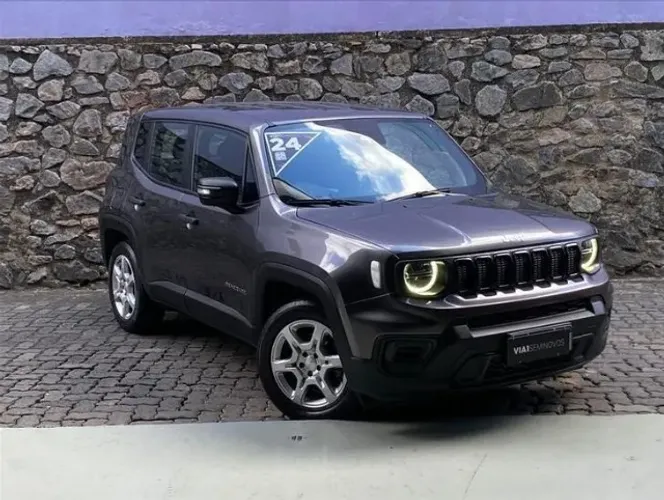 Jeep RENEGADE 1.3 T270 TURBO FLEX AT6 23/24 R$97.790,00 KM 30.301 THAIS VIEIRA