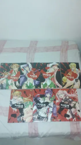 High School of the dead 1 ao 7 versão full color colorida em portugues da panini