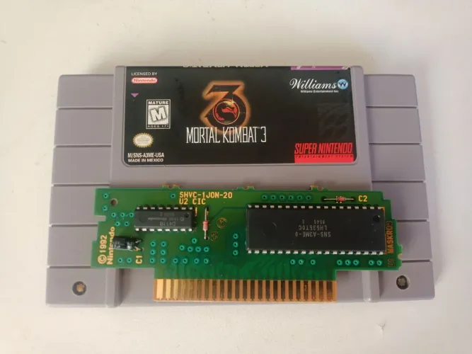 Mk3 original mortal Kombat super Nintendo snes