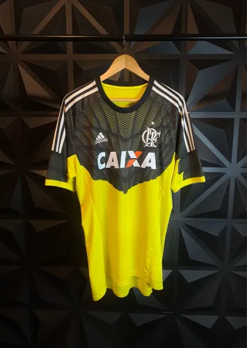 Camisa do Flamengo de goleiro ano 2015 uniforme 1