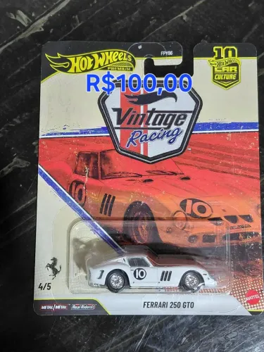 Hot Wheels Ferrari 250 GTO - vintage racing