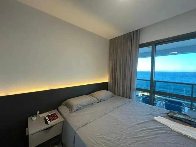 Apartamento para locao na Barra, quarto e sala, mobiliado, Salvador/BA