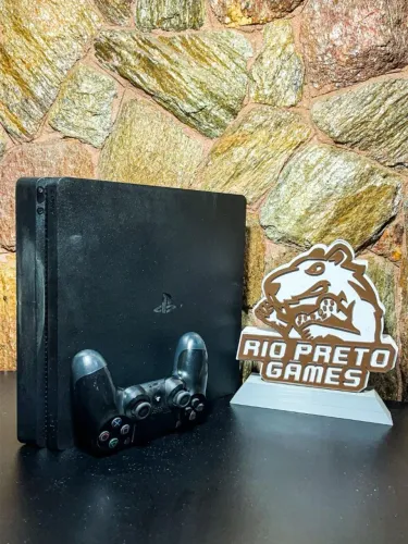 Console Playstation 4 Slim 500gb - Seminovo - Somos Loja - Temos Garantia. 