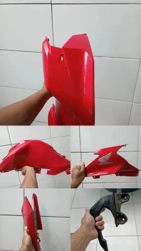 Vende-se peças do lado esquerdo de moto