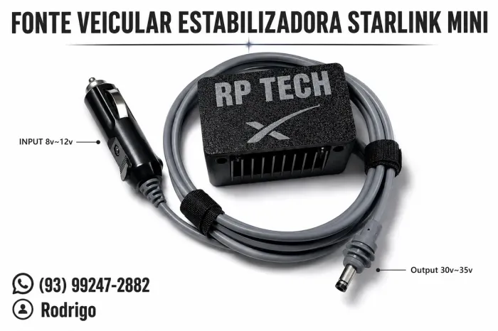 Fonte Estabilizadora Starlink Mini