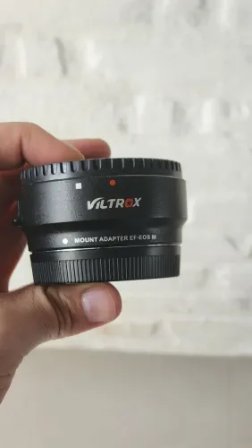 Adaptador Viltrox de lente EF para EF-M da Canon