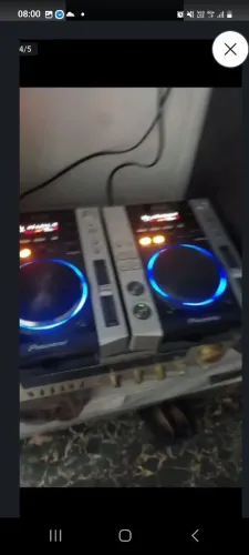 Par cdj 200 pioneer novinhos 1.700