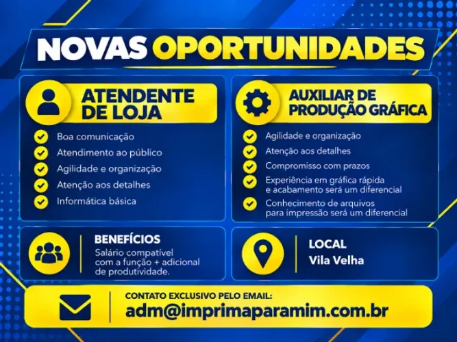 Estamos te esperando!