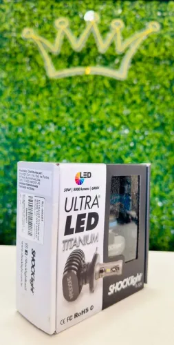 LED HOCKLIGHT ULTRA TITANIUM H7 - 6000K | 5000 LUMENS | 12W