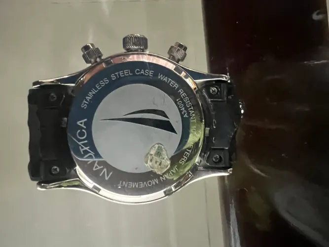 Relógio mergulhador náutica pulseira de silicone acoplado-sem pulseira
