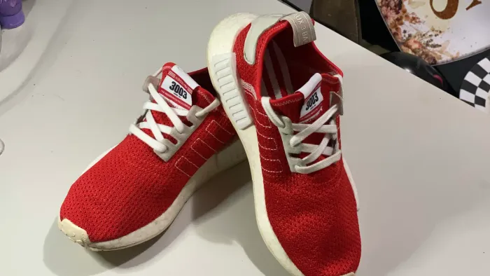 Adidas NMD R1 Vermelho - Original