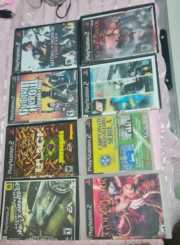 Lote de jogos ps2