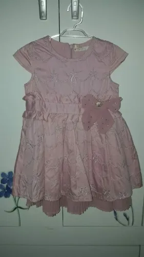 Vestido de festa tamanho  2 anos ótimo estado 