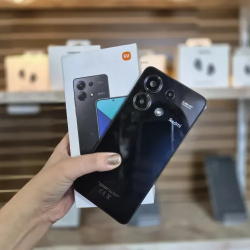 Redmi Note 13 4G, 256/8GB RAM, cor preto, usado, acompanha caixa e acessórios originais.