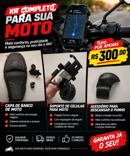 Kit completo para viajar