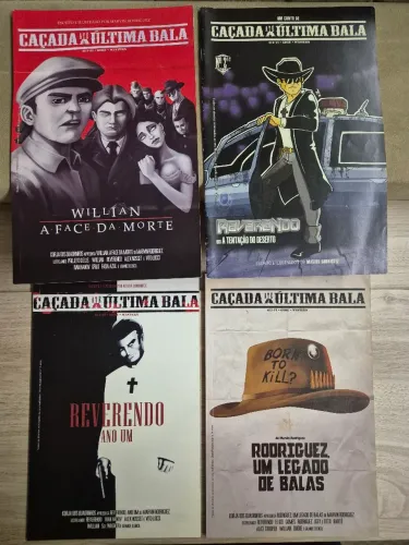 Caçada até a Ultima Bala HQ (4 volumes)