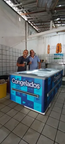 ILHA DUPLA AÇÃO 2 METROS 568 LITROS COM ILUMINAÇÃO DE LED FRICON 