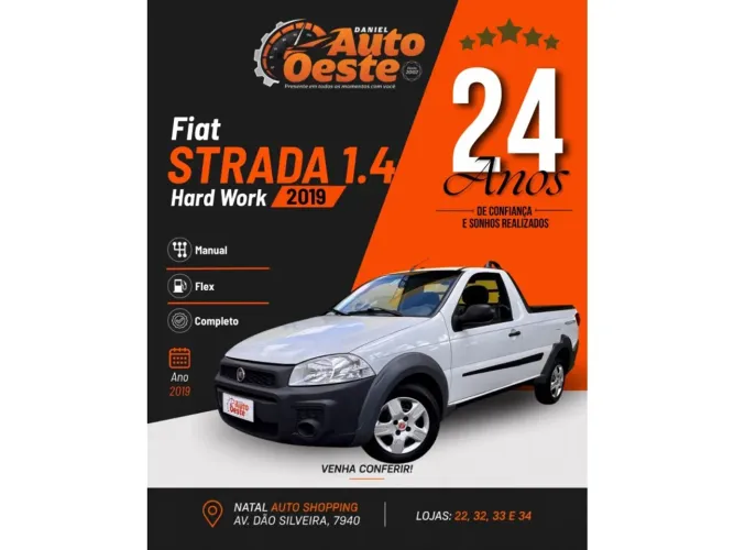 Fiat Strada Working 1.4 MPI Fire Flex 8V CS 2019