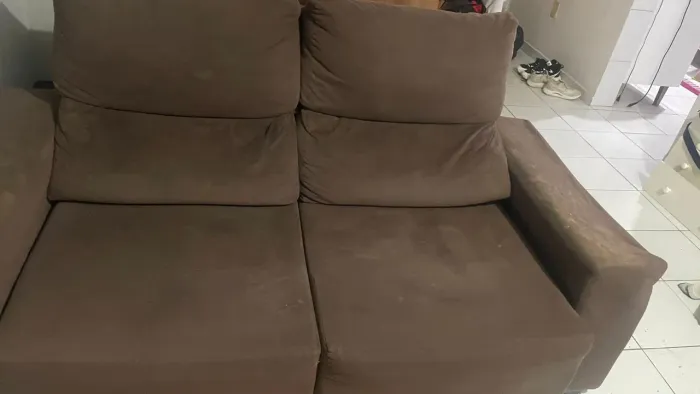 Sofá retrátil e reclinável