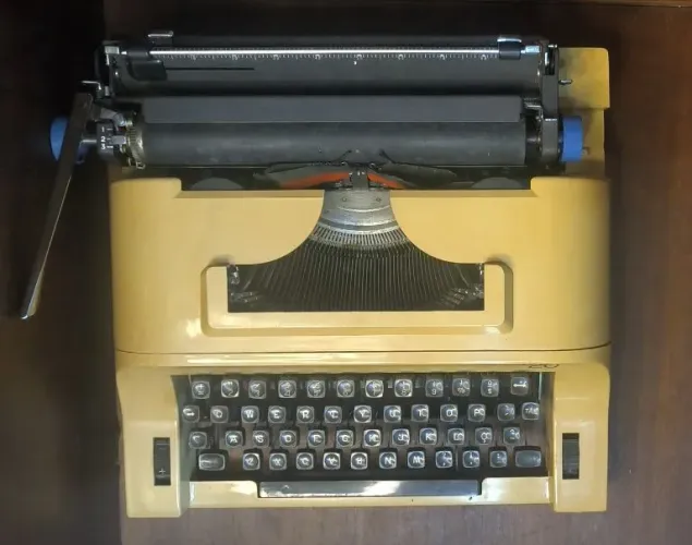 Máquina de Escrever Remington 20 Antiga Portátil - Funcionando Perfeitamente