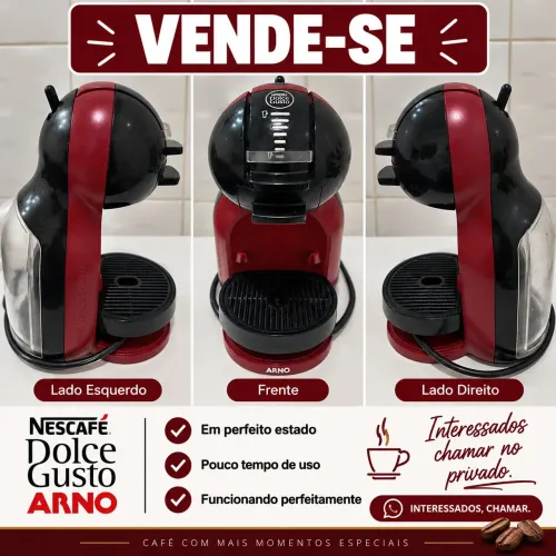 Cafeteira Nescafé Dolce Gusto Mini Me Arno Automática - Perfeito Estado