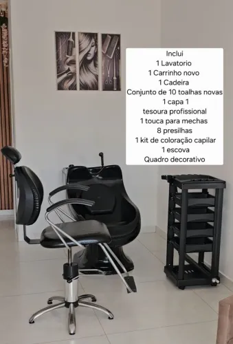 Kit de salão de cabeleireiro