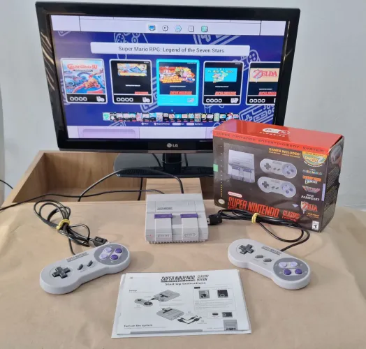 Super Nintendo Classic Edition (Faço Olx Pay) 