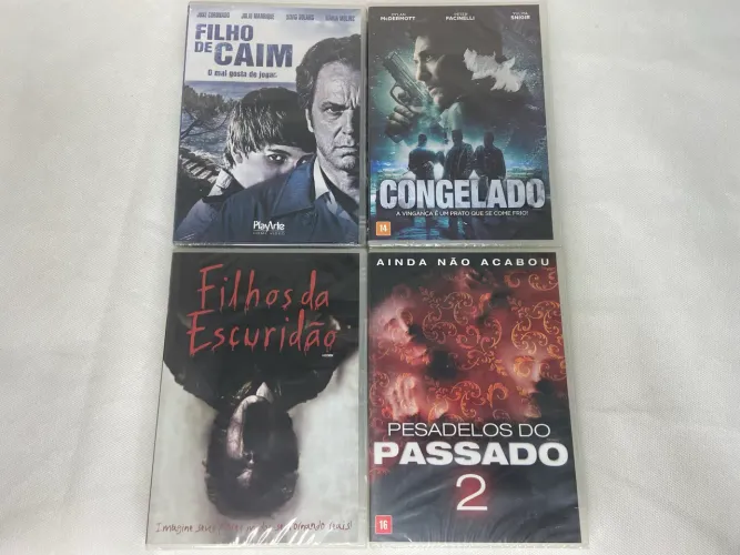 Coleção DVDs Filme Originais Novos Lacrados - Terror e Suspense