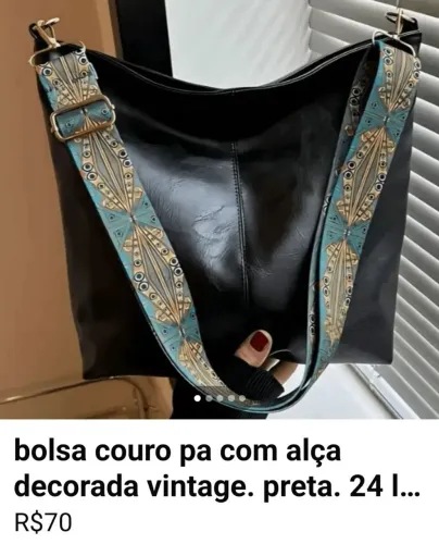 Bolsa de couro PA NOVA