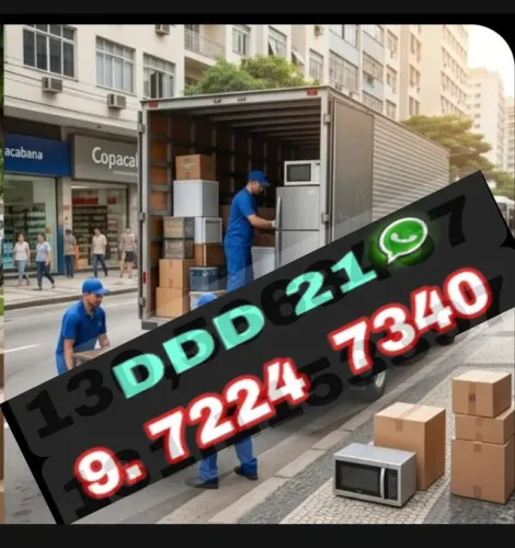Frete Santa Cruz , Fazemos Carretos e Mudanças com Excelente Atendimento
