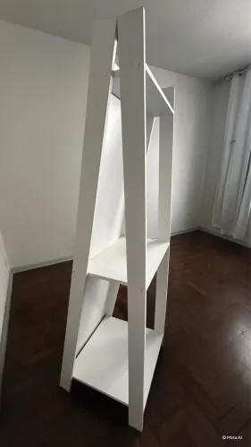 Espelho com estante 
