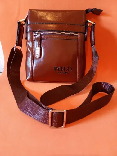 Bolsa masculina de ombro/transversal 