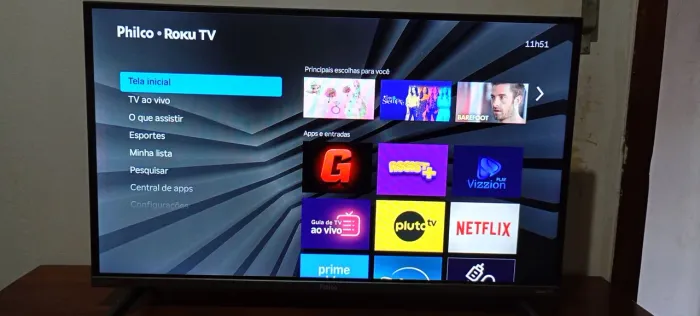 TV smartv 32 polegadas Roku Philco