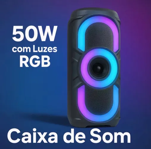 Caixa de som modelos completo com entrada microfone 