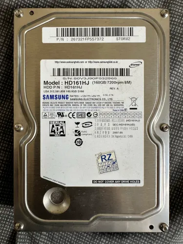 Kit 2 HDs Samsung 160GB SATA para PC ou DVR - 320GB no Total