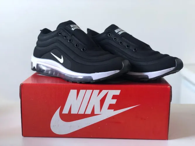 Tênis Nike Air Max 97 Black White - Feminino