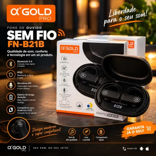 Fone de ouvido ideal para seu treino 