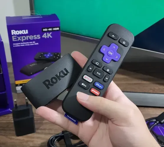 Roku Express HD Transforme Sua TV em Smart - Novo na Caixa