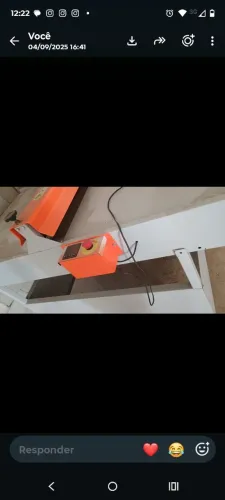 Máquina de fabricação de caixa de pizza