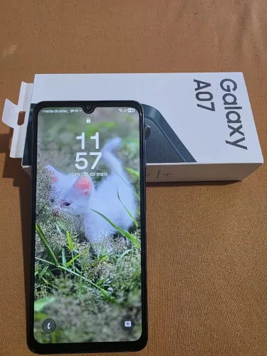 Galaxy A07 8de ram, 256 giga armazenamento 